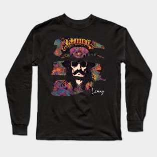 Lemmy - Legend Rock Star Art Long Sleeve T-Shirt